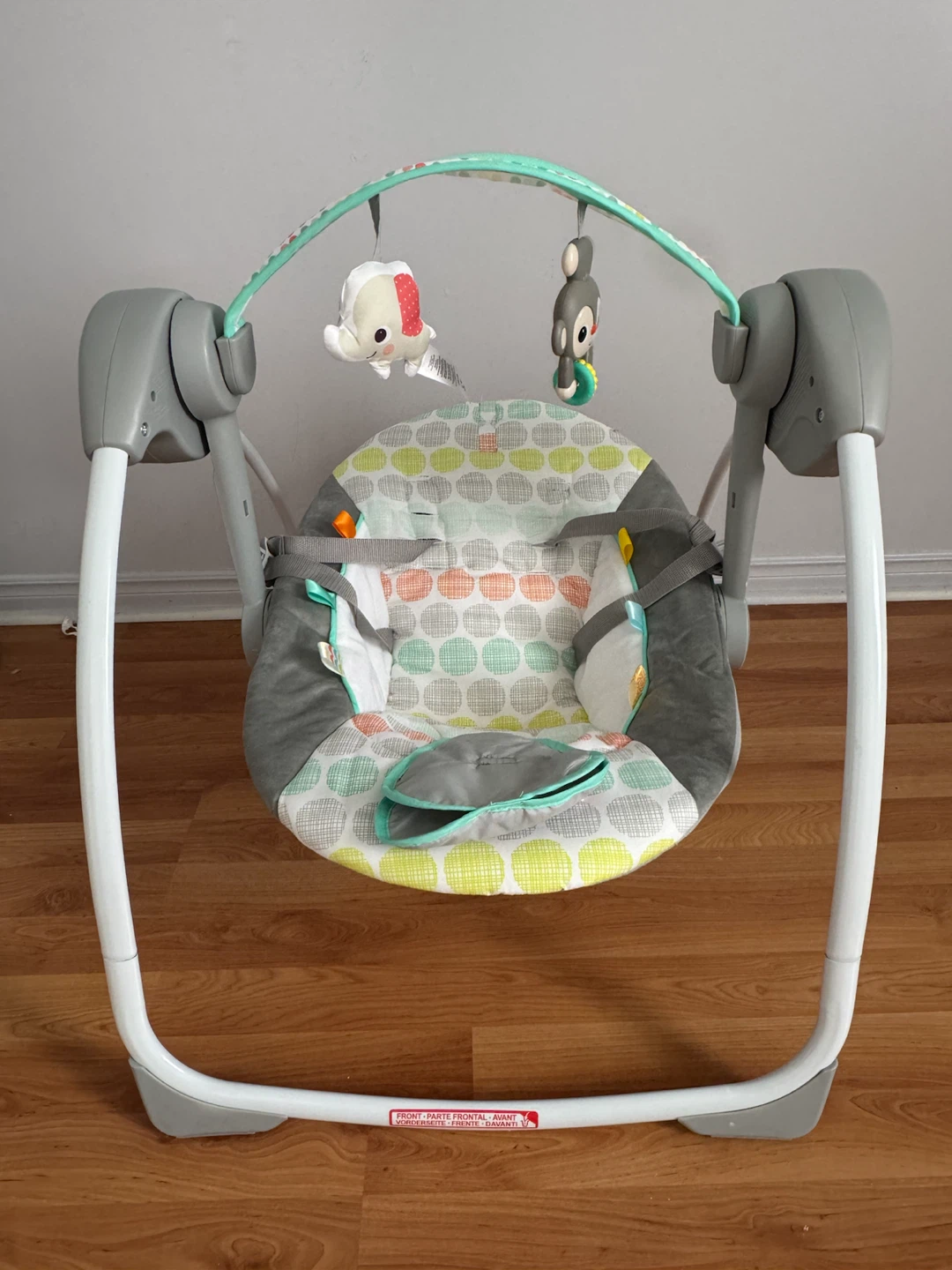 Bright Starts Playful Pals Portable Baby Swing