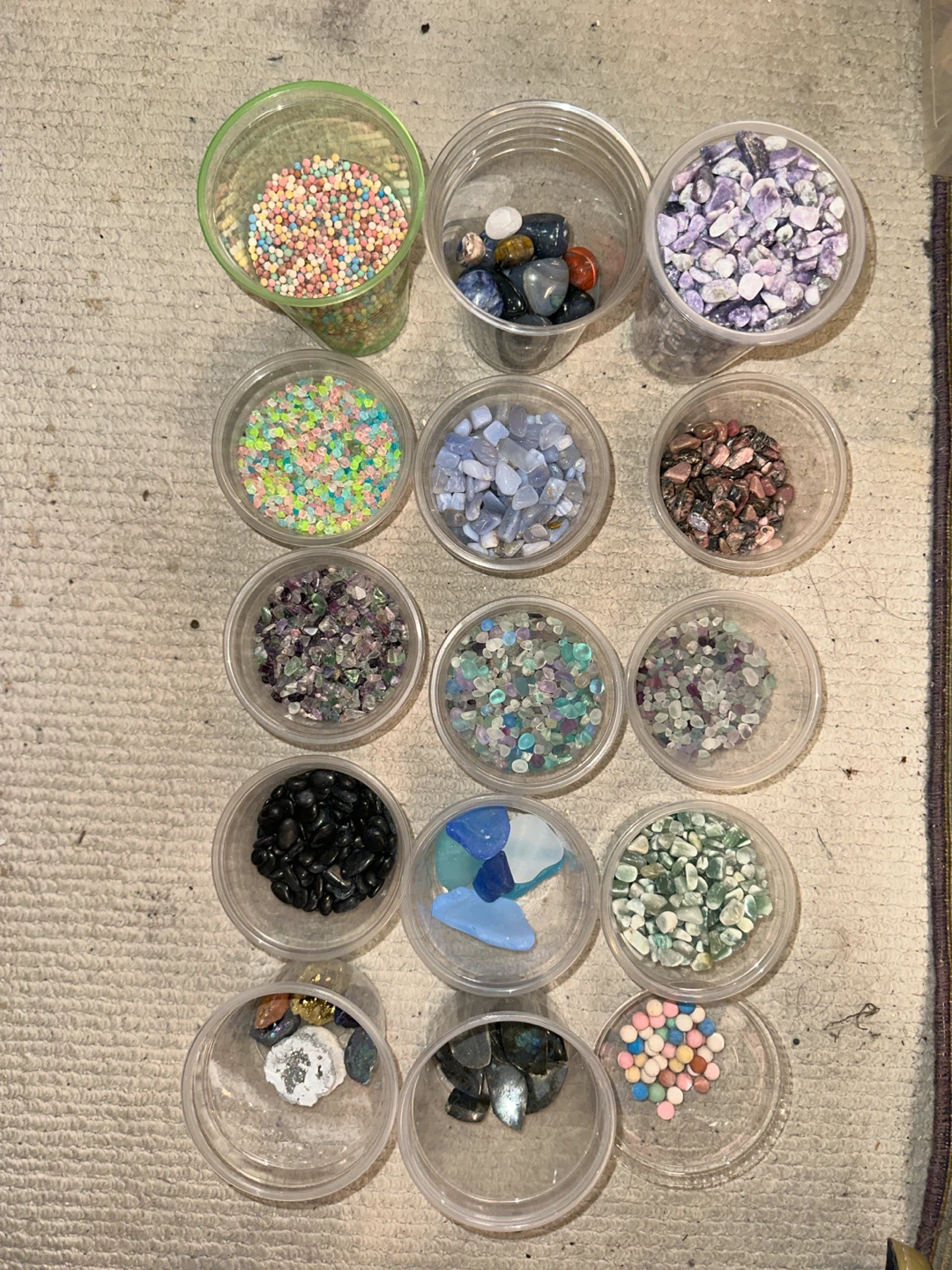Natural Crystal Polished Stones / Pebbles