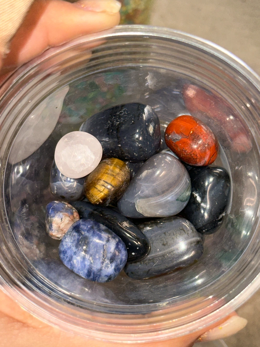 Natural Crystal Polished Stones / Pebbles - photo 4