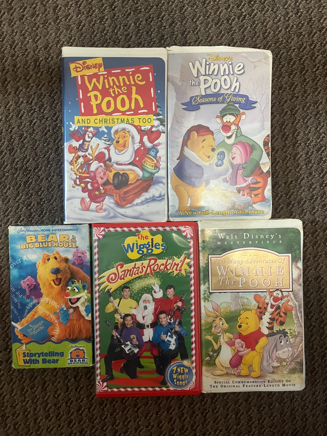 Winnie the Pooh & Friends VHS Bundle