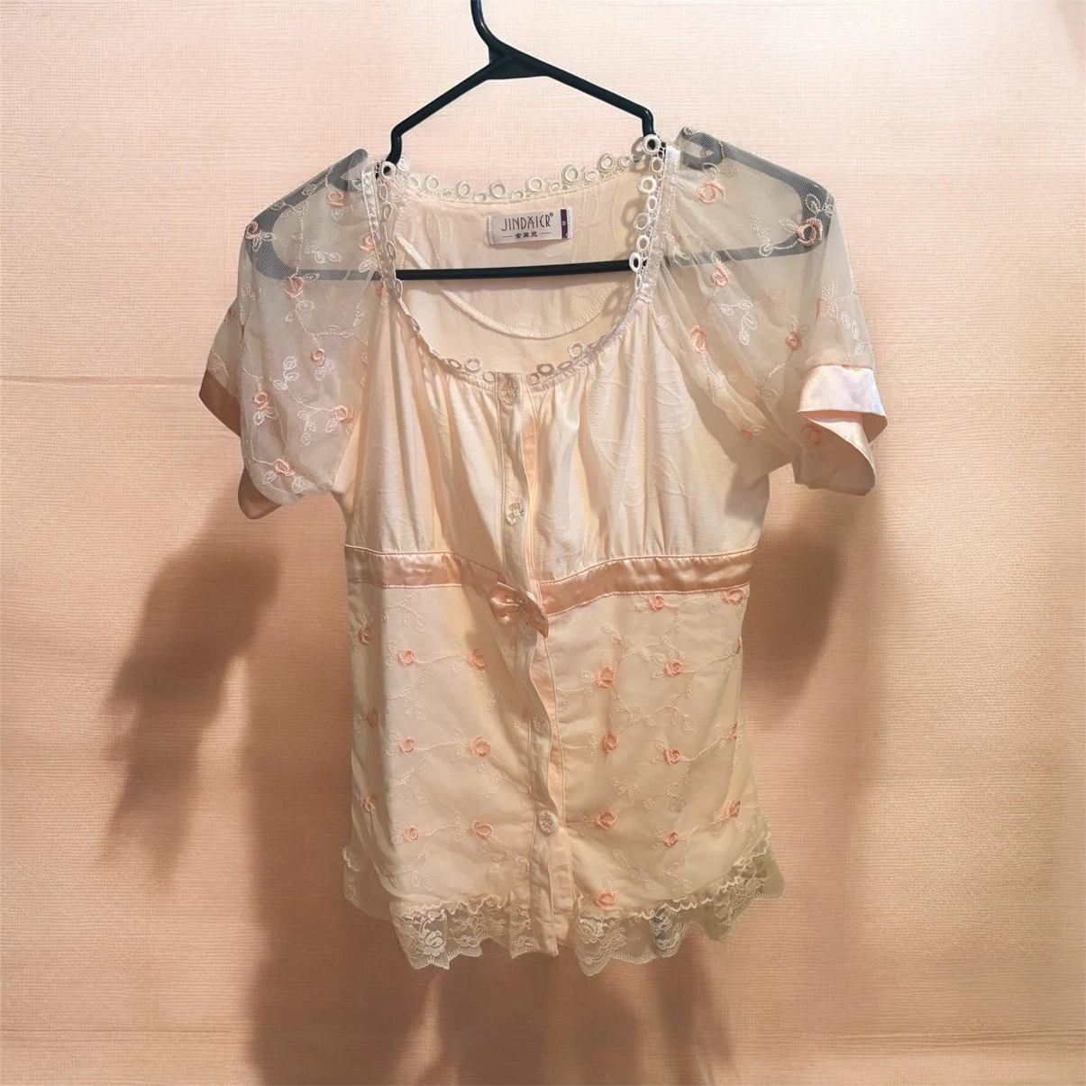 Jindaier Women's Lace Blouse - Size M