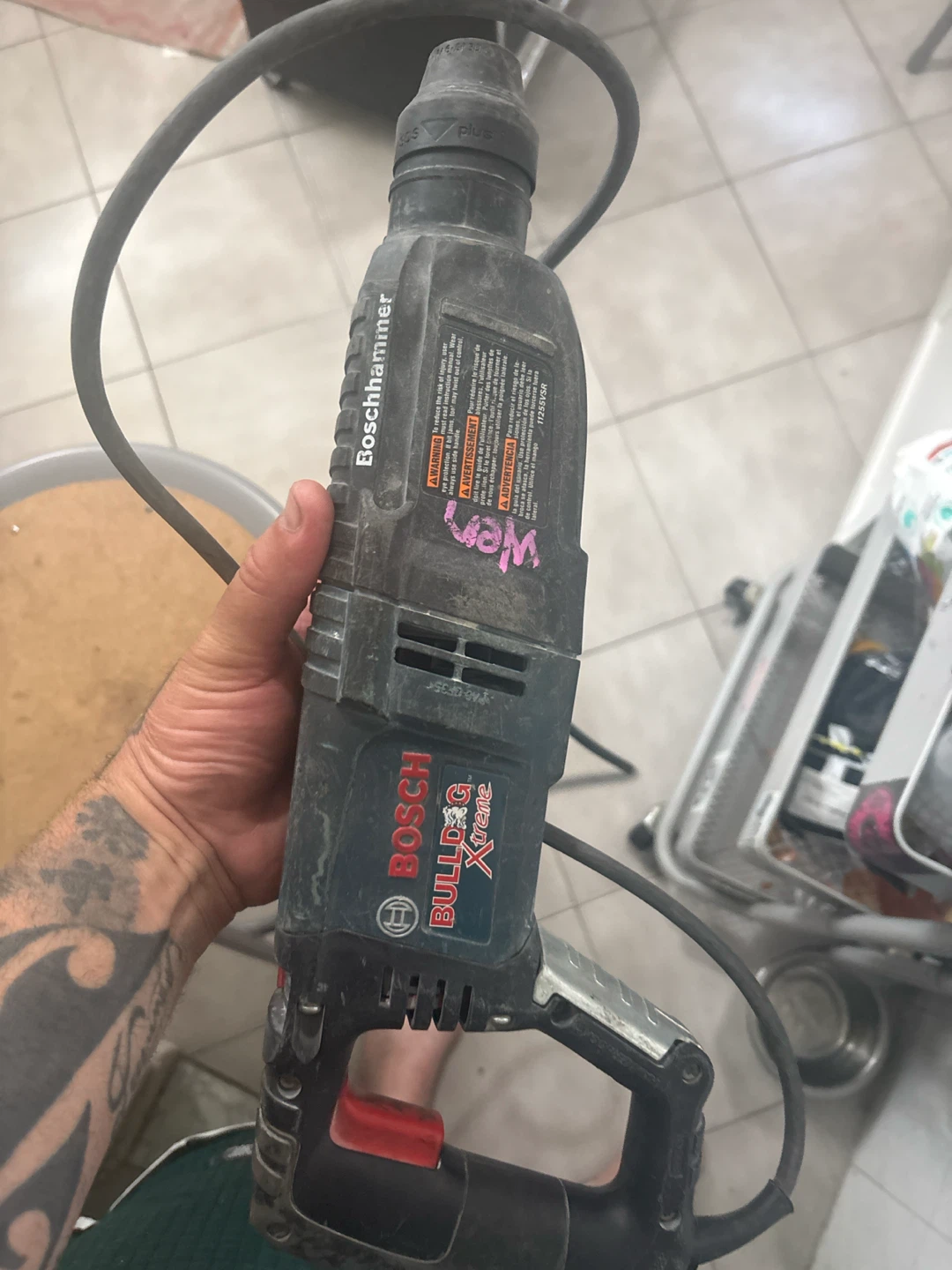 Bosch Bulldog Xtreme Rotary Hammer Drill - photo 5