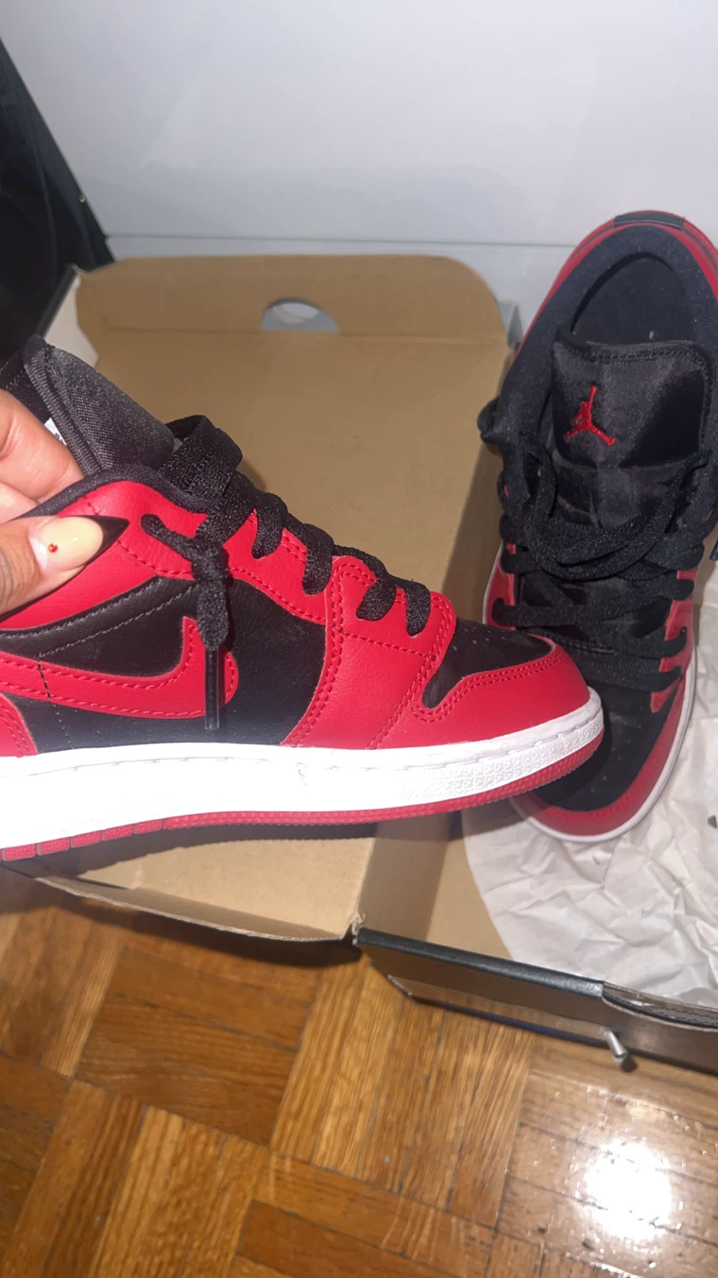 Nike Air Jordan 1 Mid (GS) Sneakers - photo 5