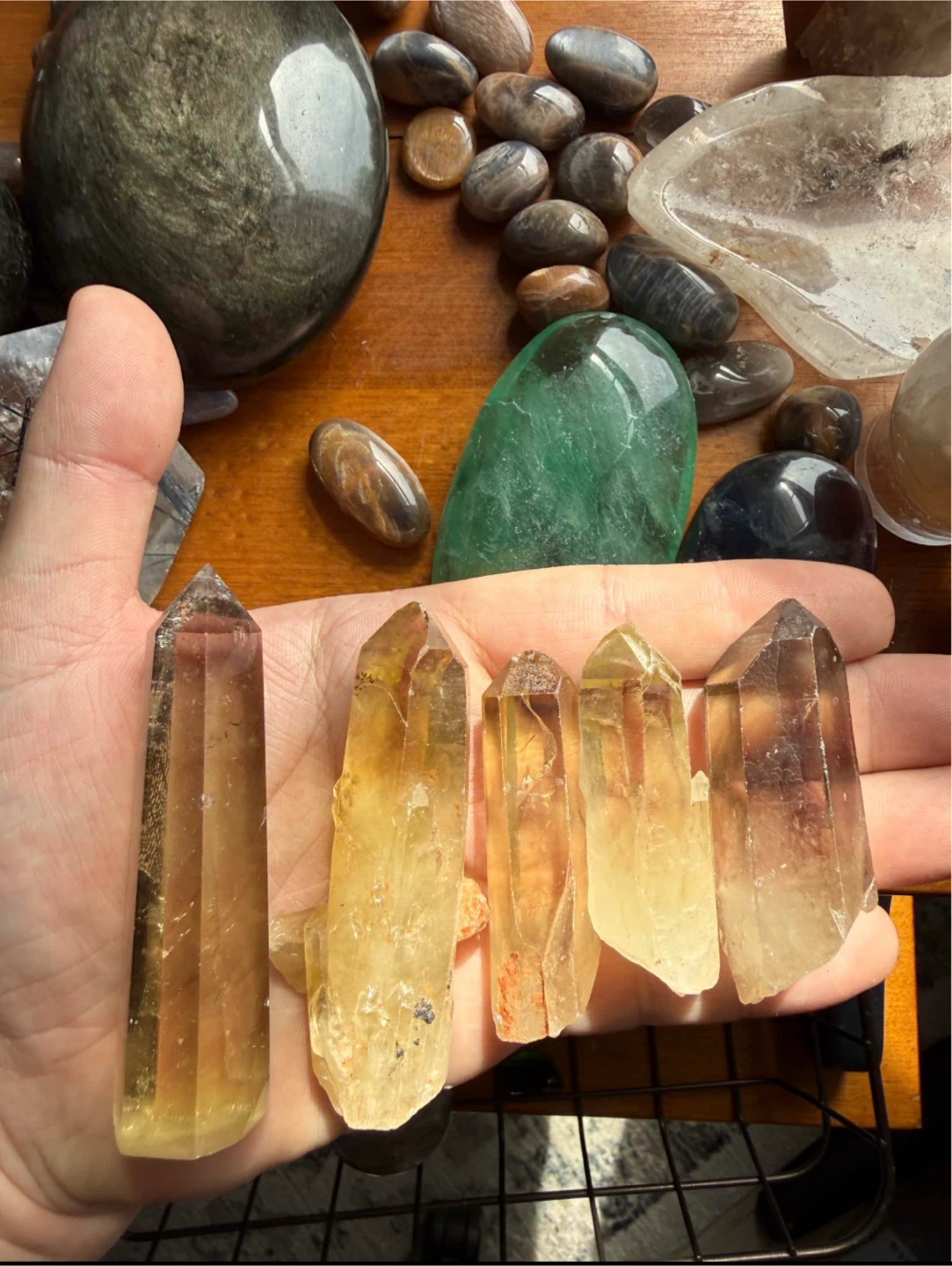 Assorted Crystals and Polished Stones