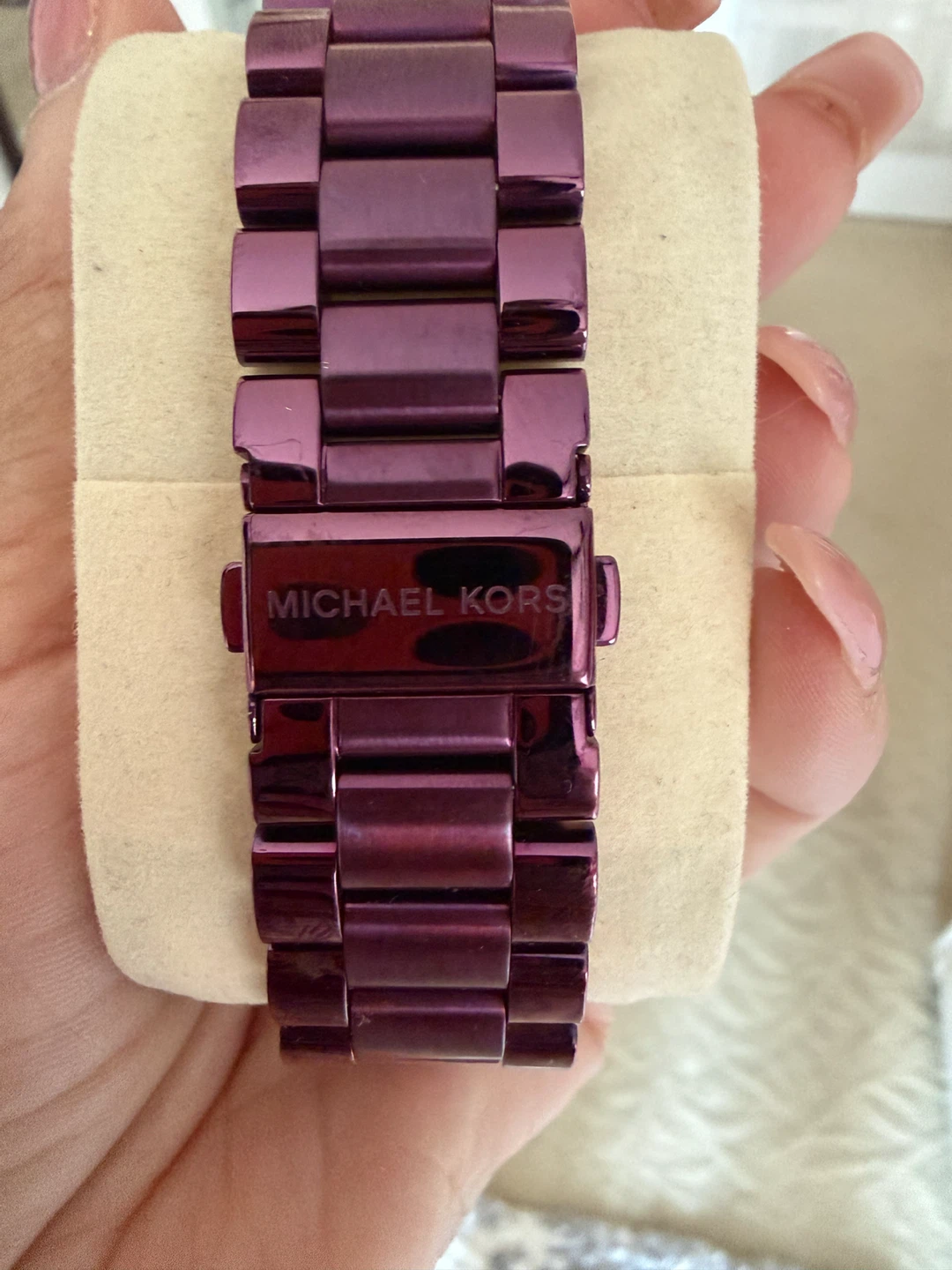 Michael Kors Purple Chronograph Watch - photo 4