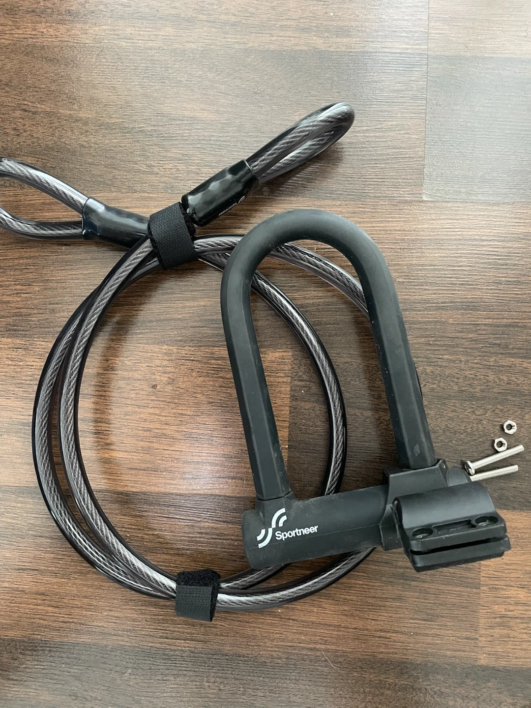 Sportneer Bike Lock with Cable