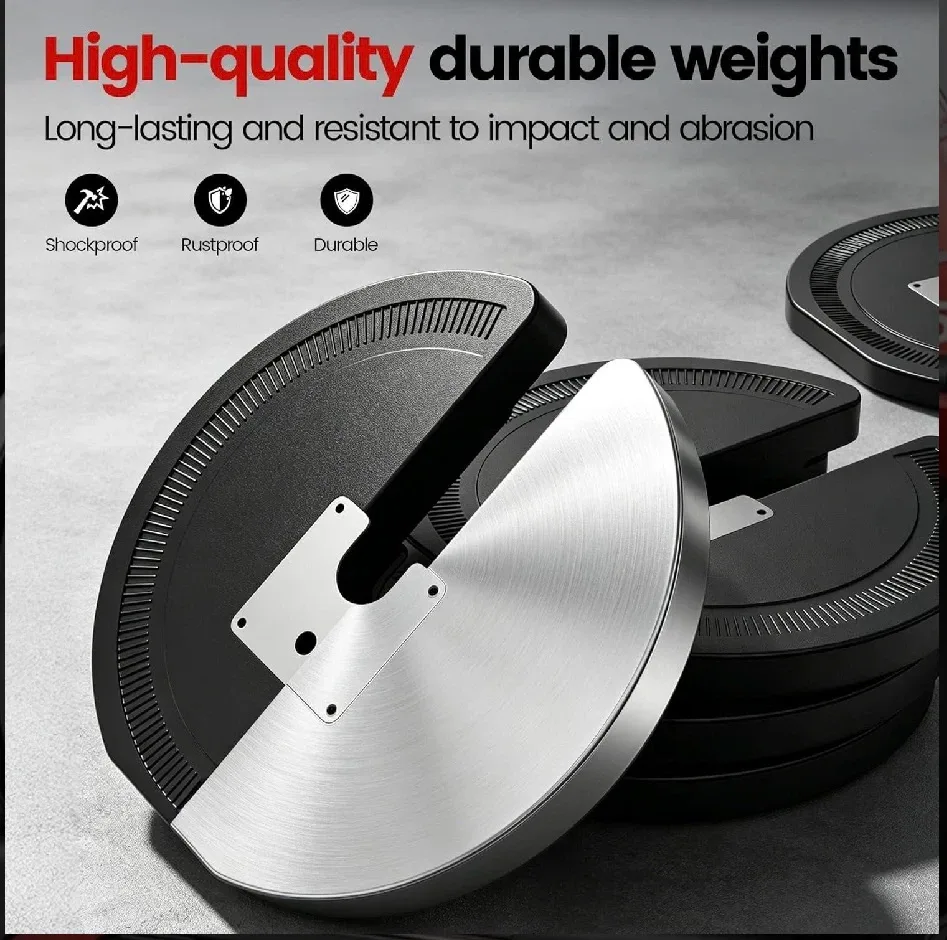 YAGUD Adjustable Dumbbell Set - photo 3