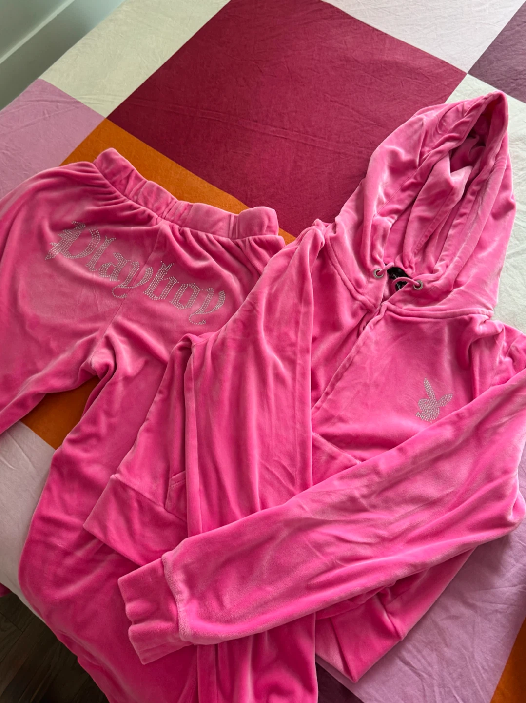 Playboy Velour Tracksuit Set