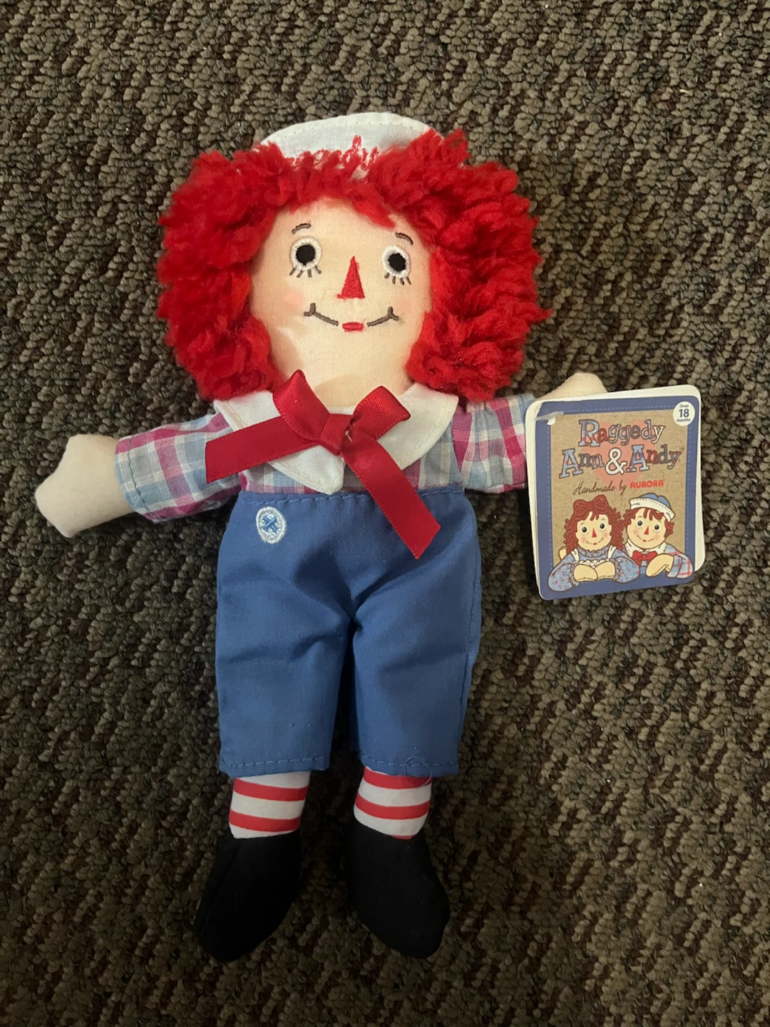 Raggedy Ann & Andy Plush Doll by Aurora