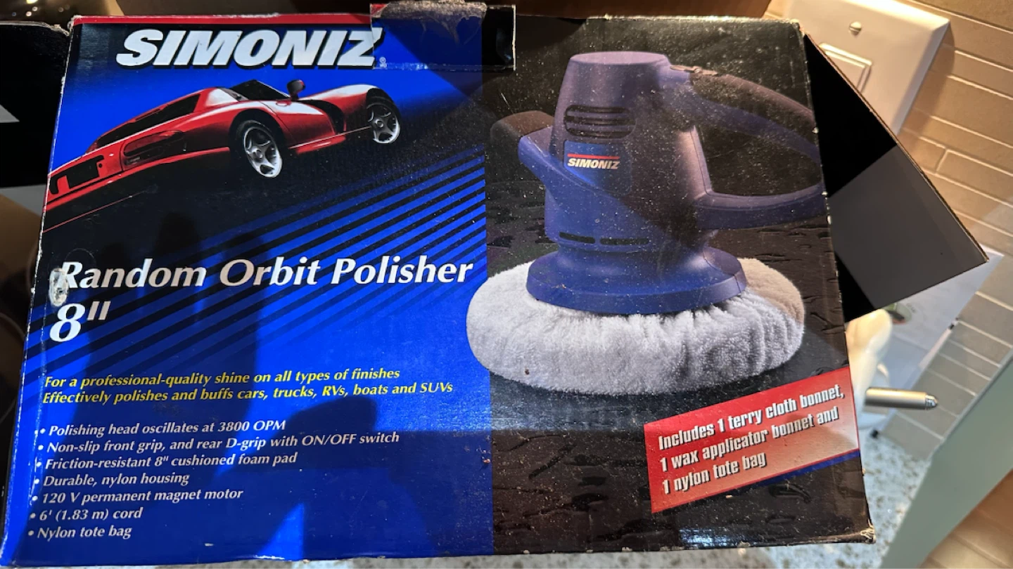 Simoniz Corded Random Orbital Buffer/Polisher for Auto - photo 2