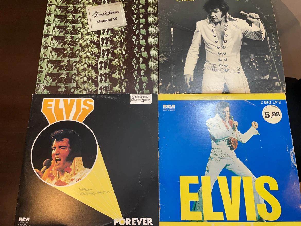 Elvis Presley Vinyl Record Collection