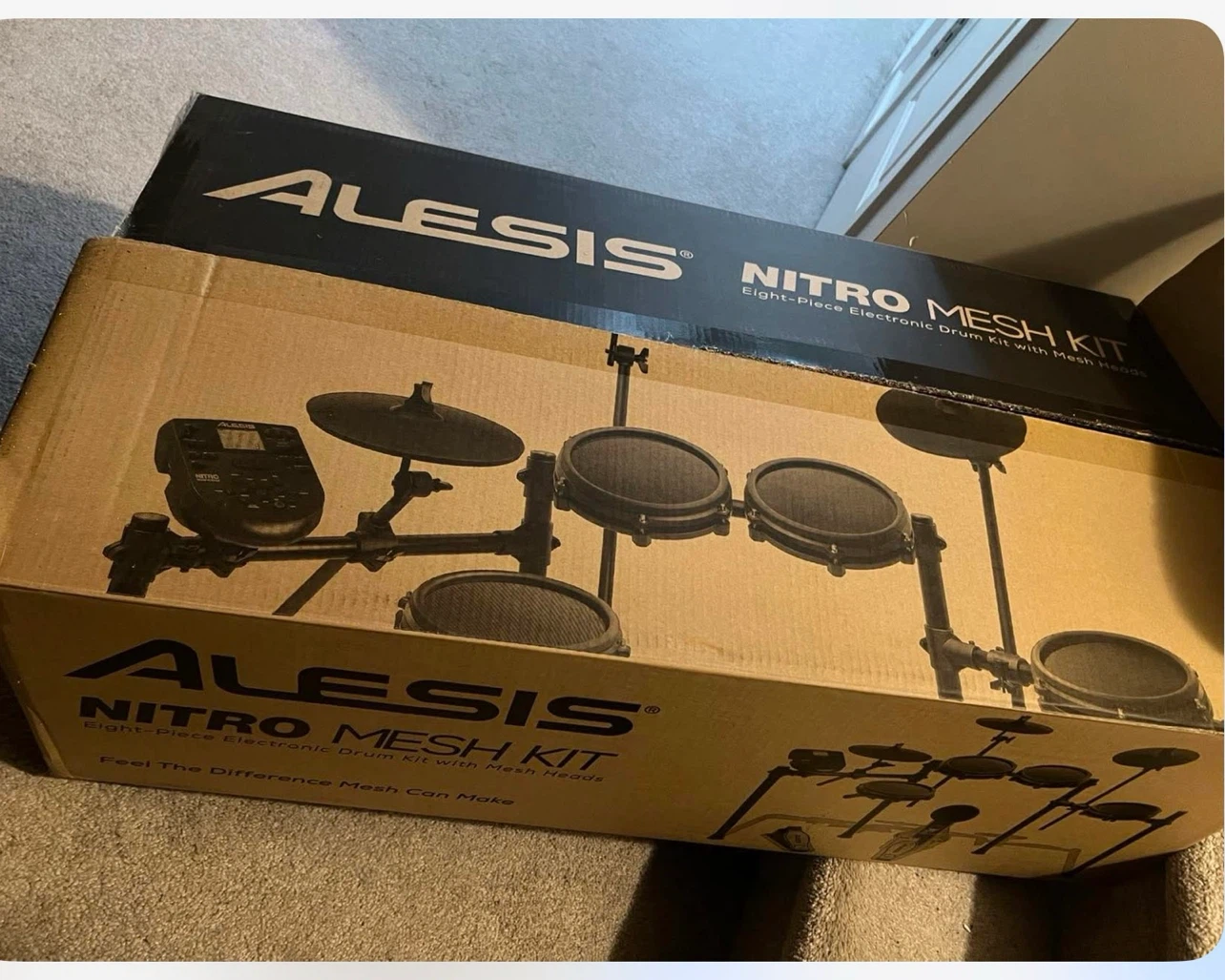Alesis Nitro Mesh Kit Eight-Piece Electronic Drum Kit - photo 2
