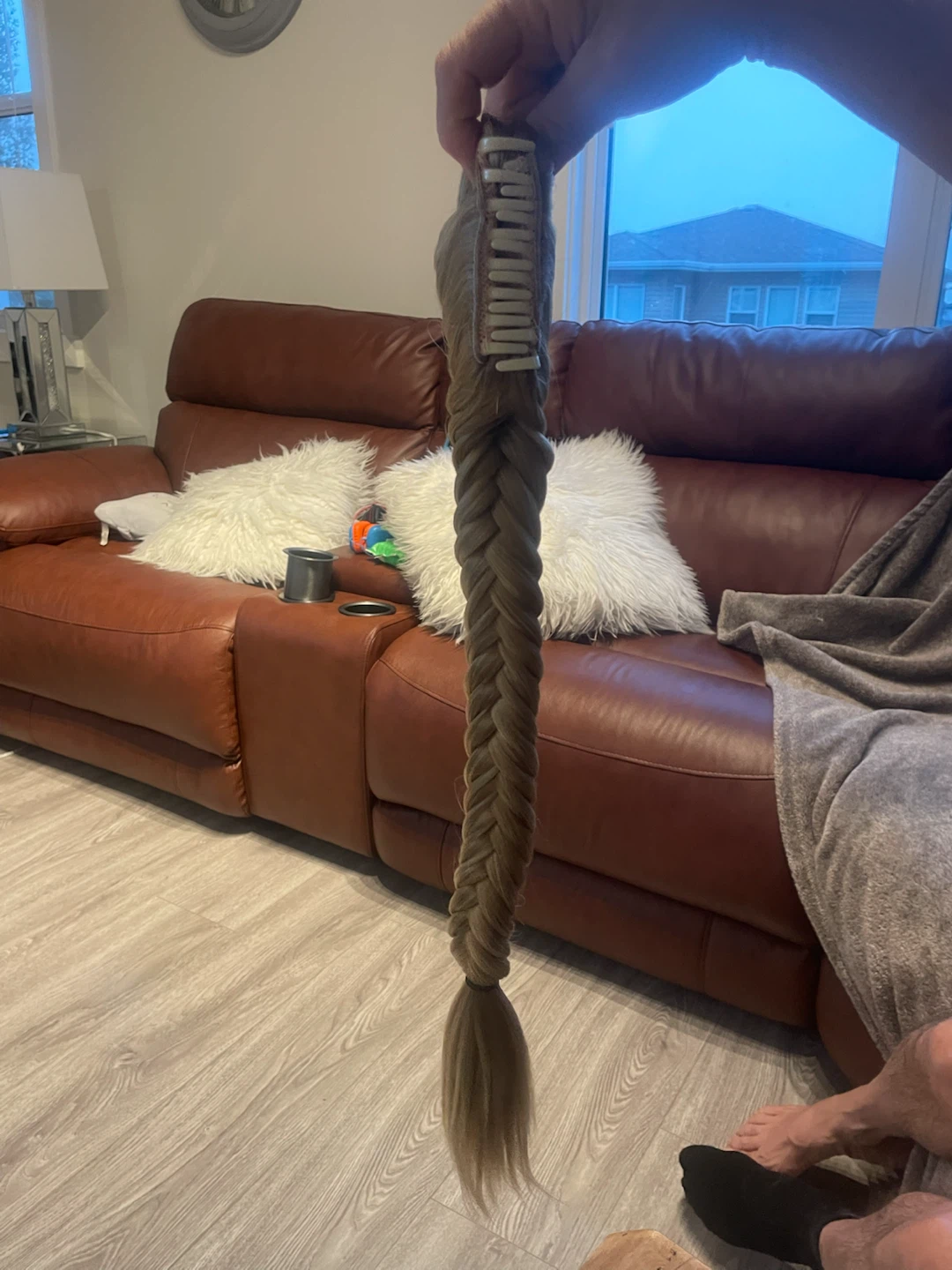 Beautiful Brand new Clip-in Braided Hair Extension - photo 2