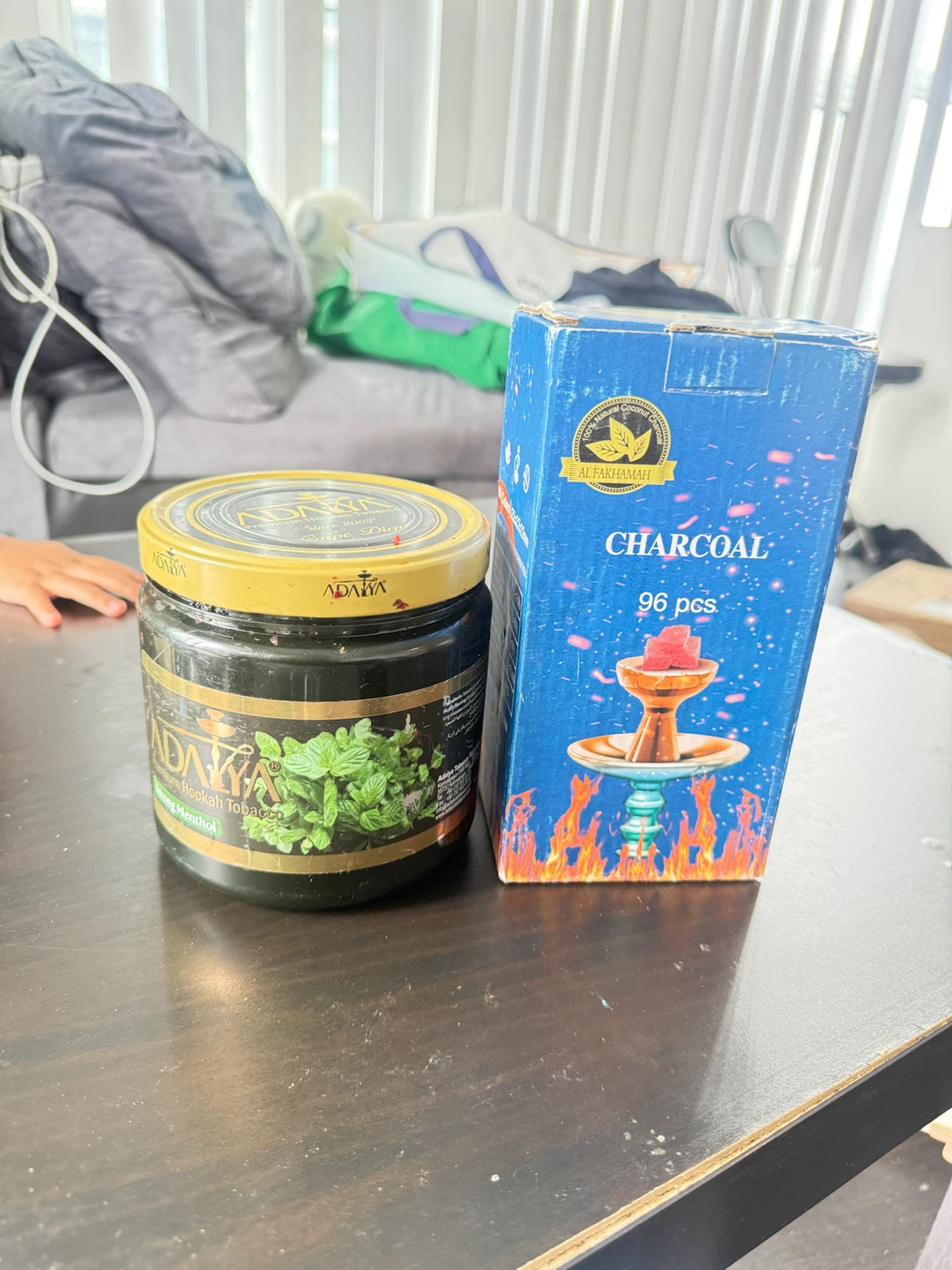 Al Fakher Charcoal & Adalya Tobacco