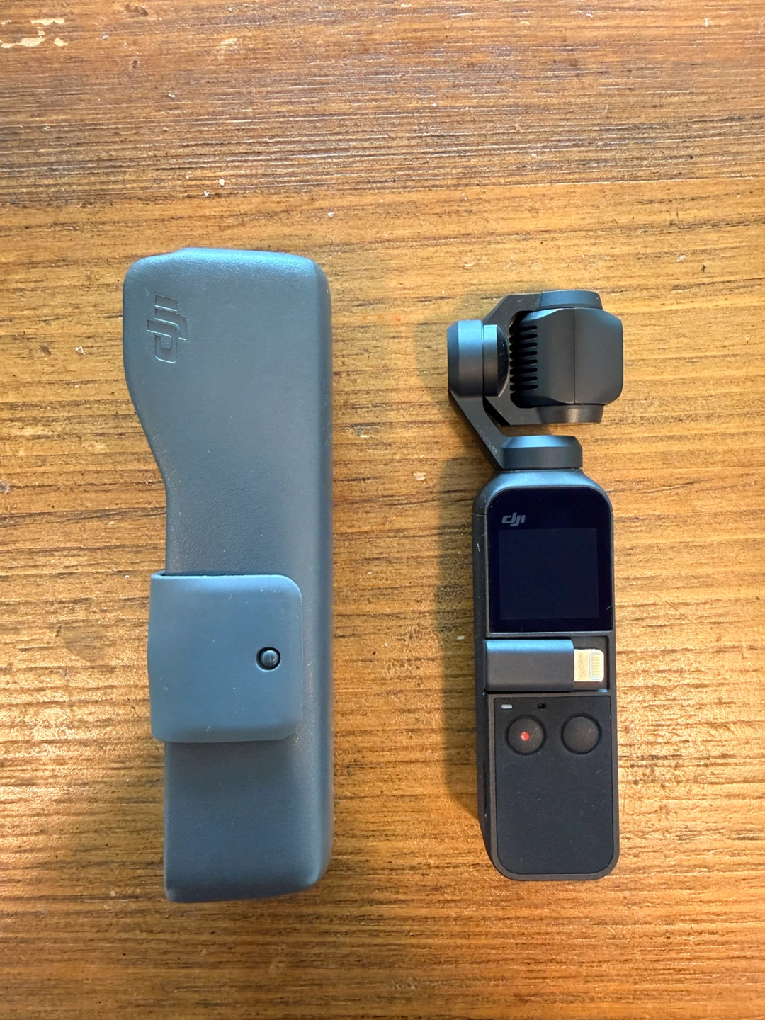 DJI Osmo Pocket Gimbal Camera along with its original cover