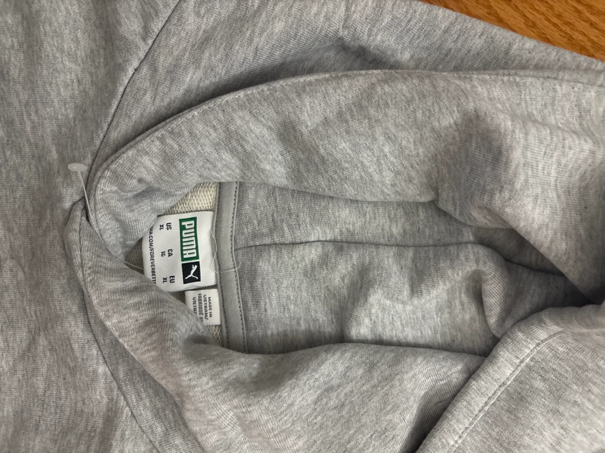 Puma Grey Hoodie - Size XL - photo 2