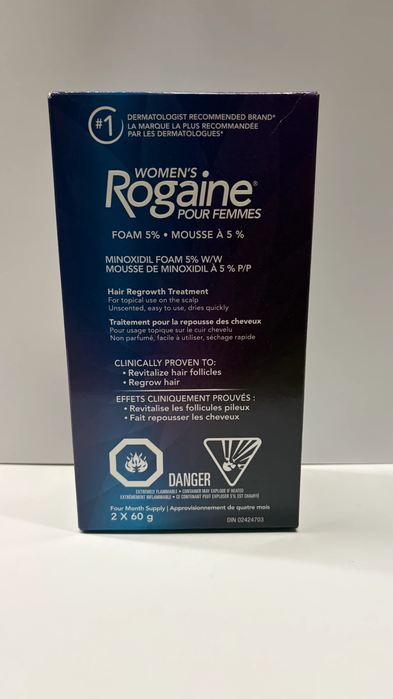 Women's Rogaine Foam 5% Hair Regrowth Treatment