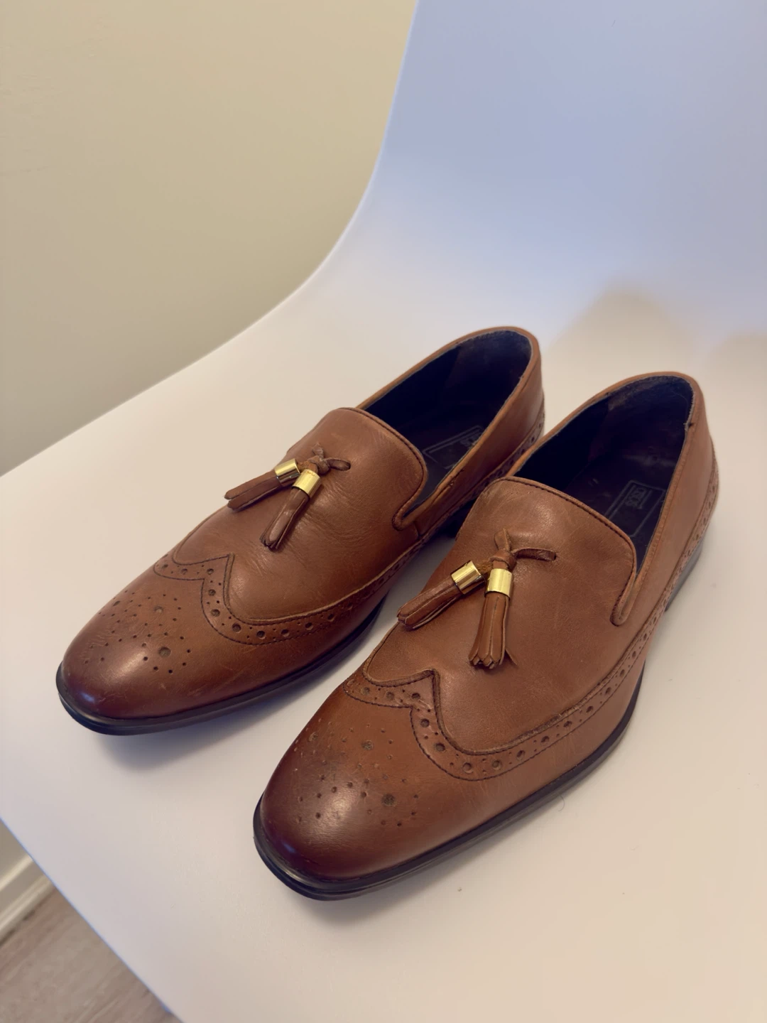 Men’s loafers size 9 brown - photo 2