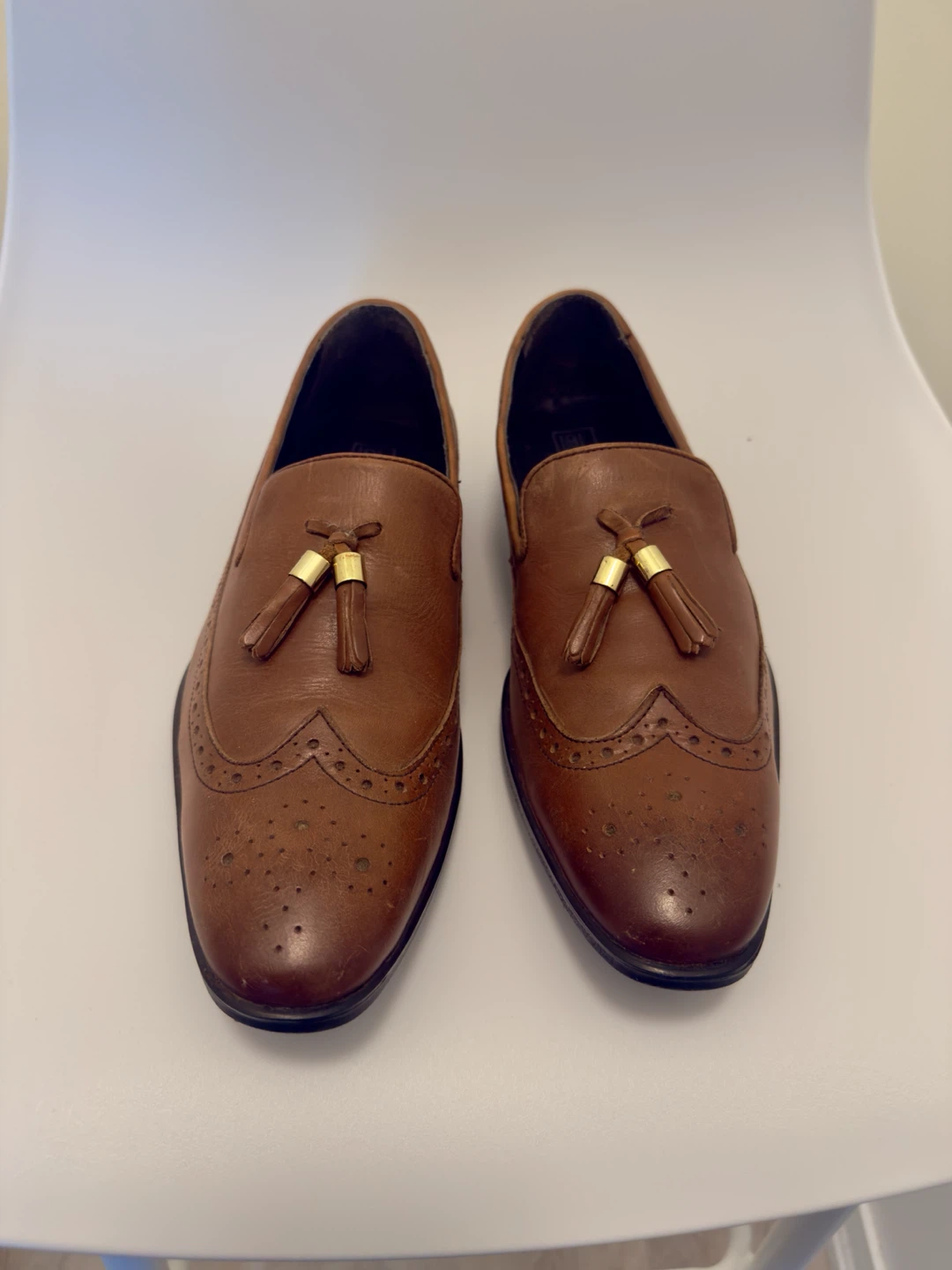Men’s loafers size 9 brown - photo 5