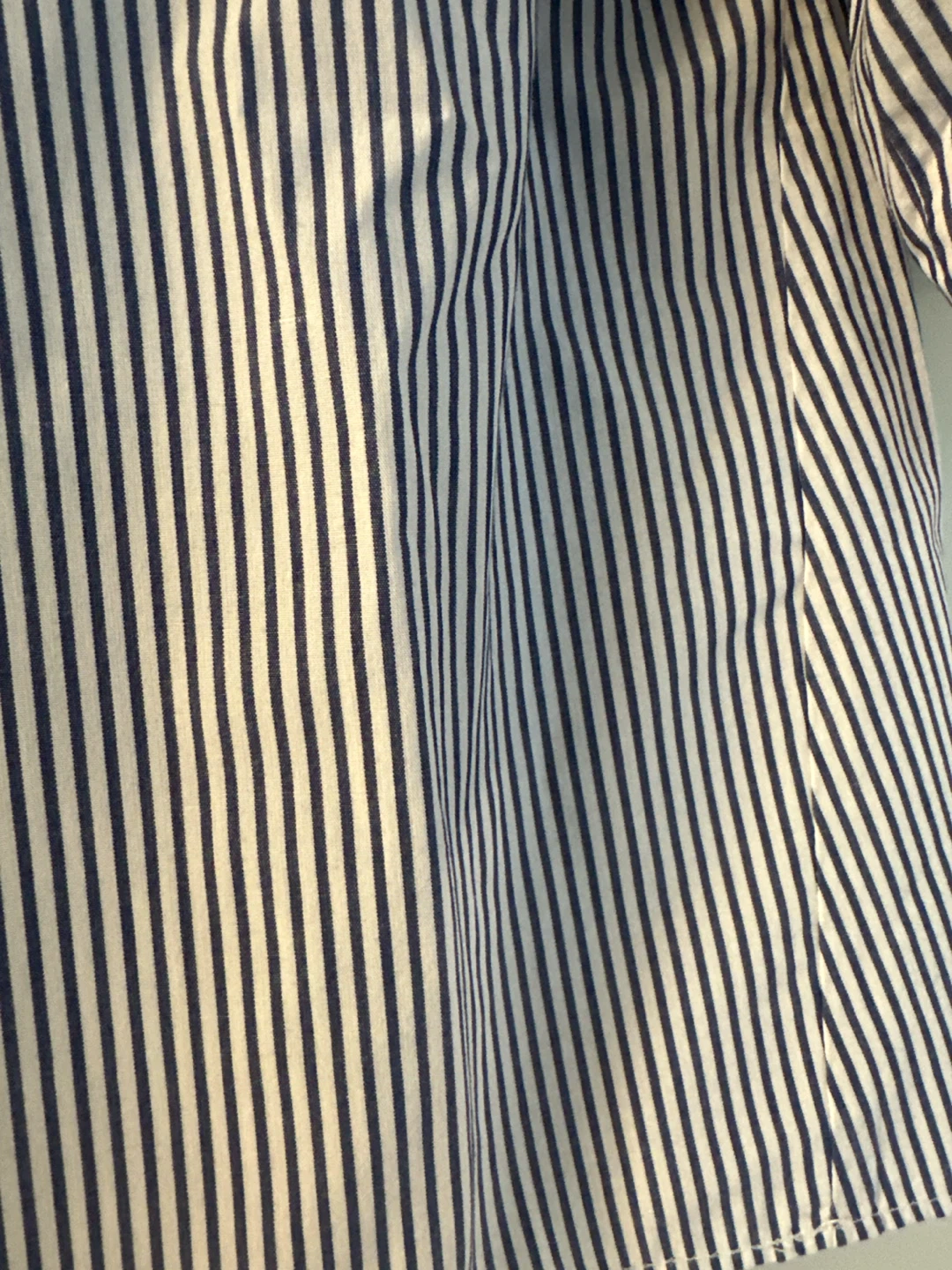 BEAMS HEART Striped Blouse-short wide sleeves - photo 3