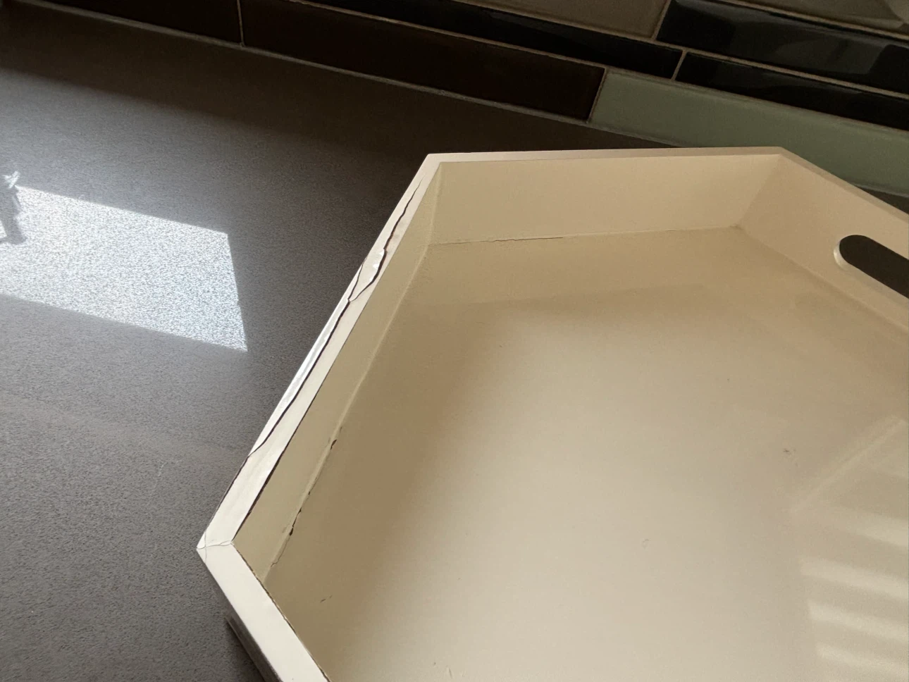 Hexagon Serving Tray - photo 3
