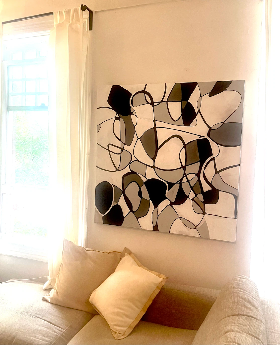 Original Painting on Canvas 41x41” - photo 5