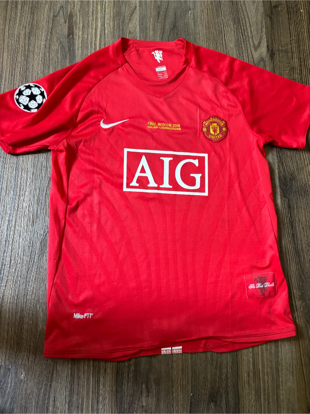 Nike Man united Ronaldo jersey