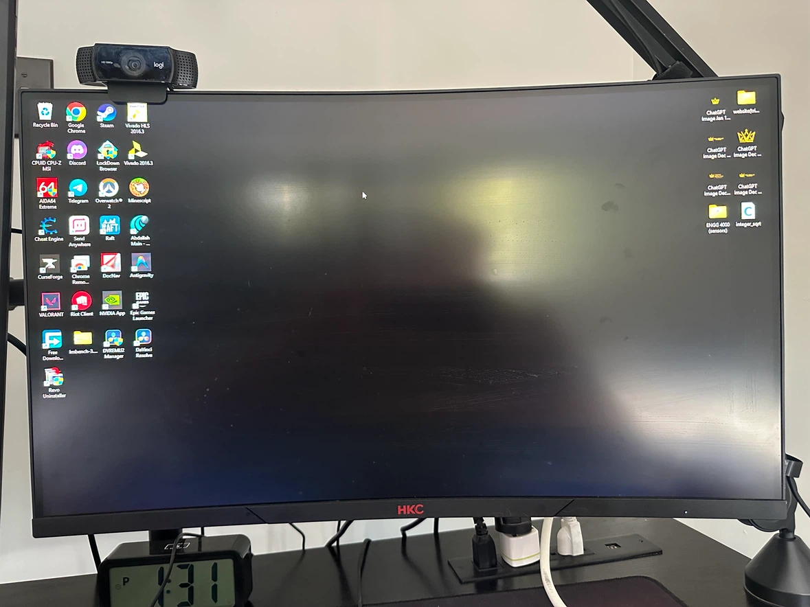 HKC 27" 240Hz IPS + MSI G24C4 24" 144Hz - photo 2