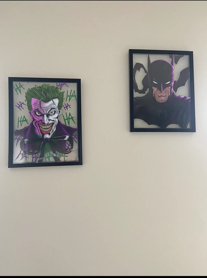 Framed Spiderman & Venom Comic Art - photo 5