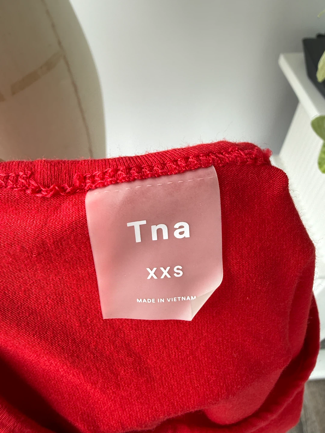 Aritzia Tna Red Sleeveless Bodycon Dress XXS - photo 5