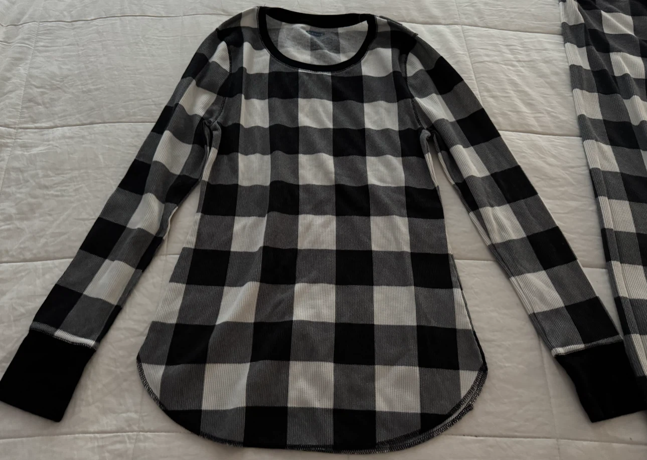 Old Navy Buffalo Check Pajama Set - Size L