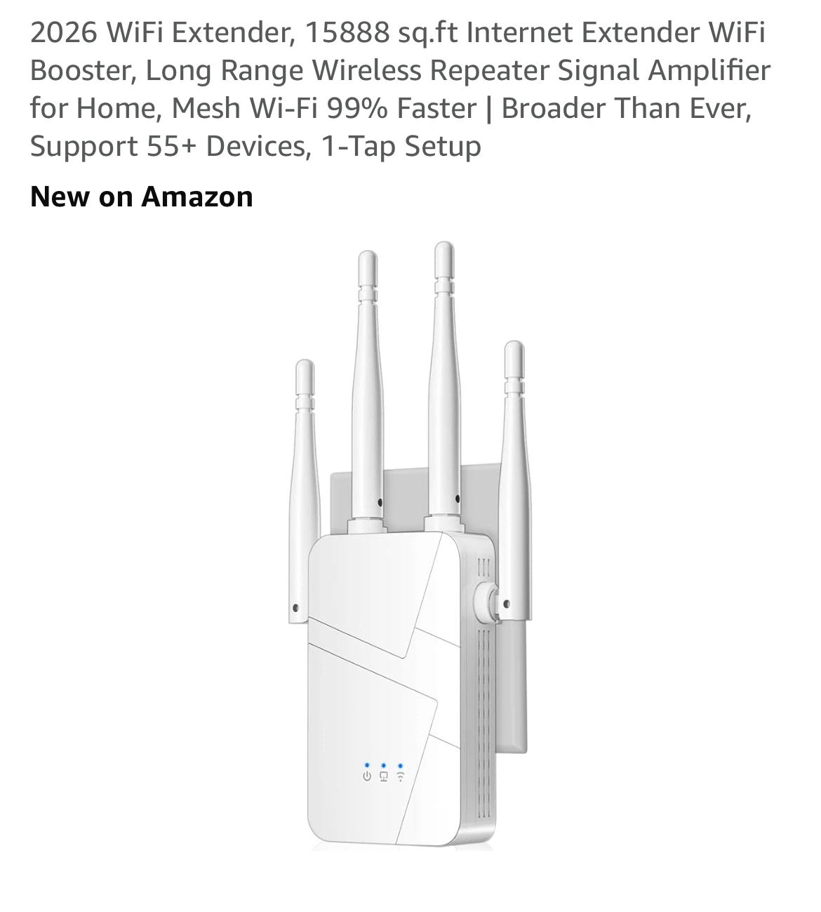 2026 WiFi Extender