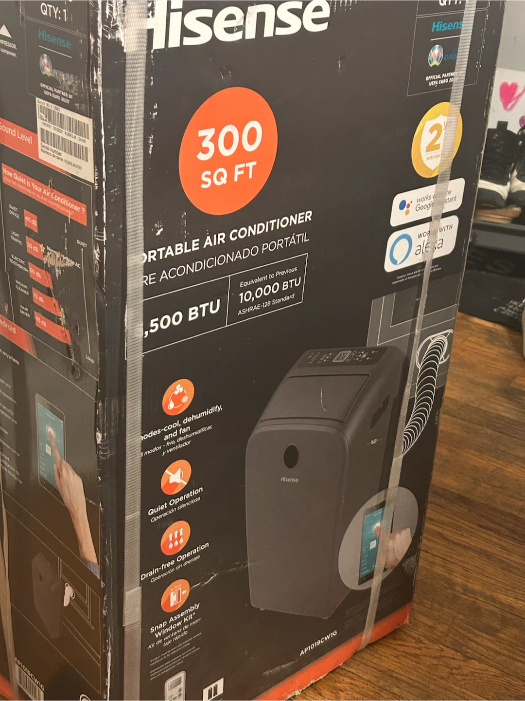 Hisense Portable Air Conditioner 10,000 BTU