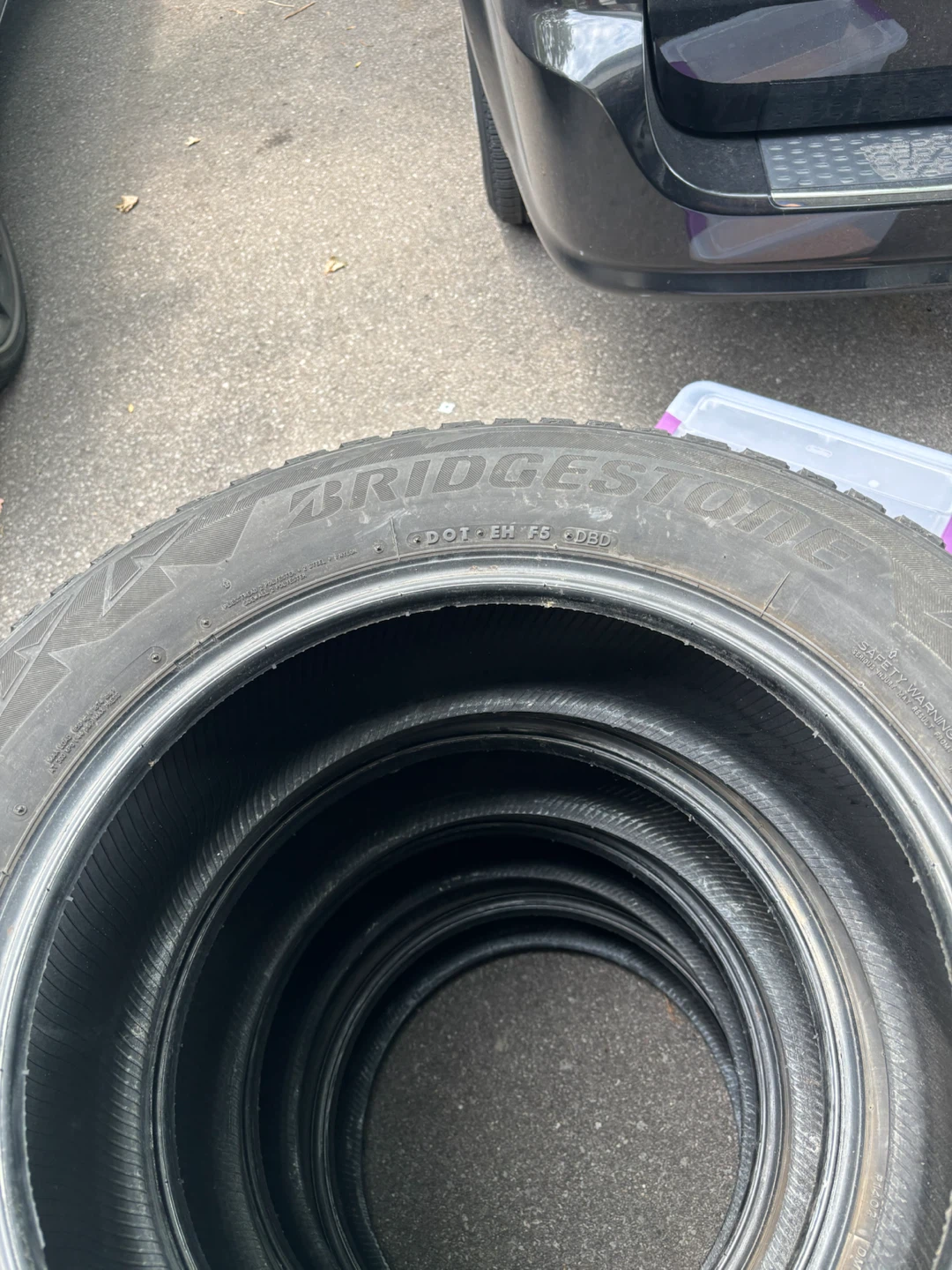 Bridgestone Blizzak DM-V2 Winter Tires - 225/65R17 - photo 3