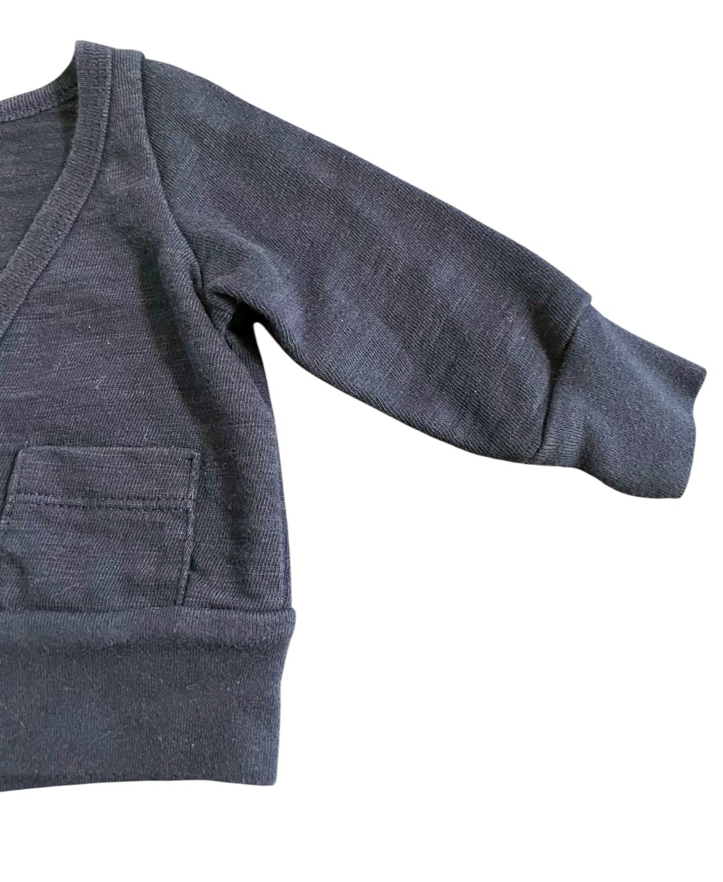 Mini Mioche Organic Cotton Mod Cardi – Newborn 0–3M – Like New - photo 2