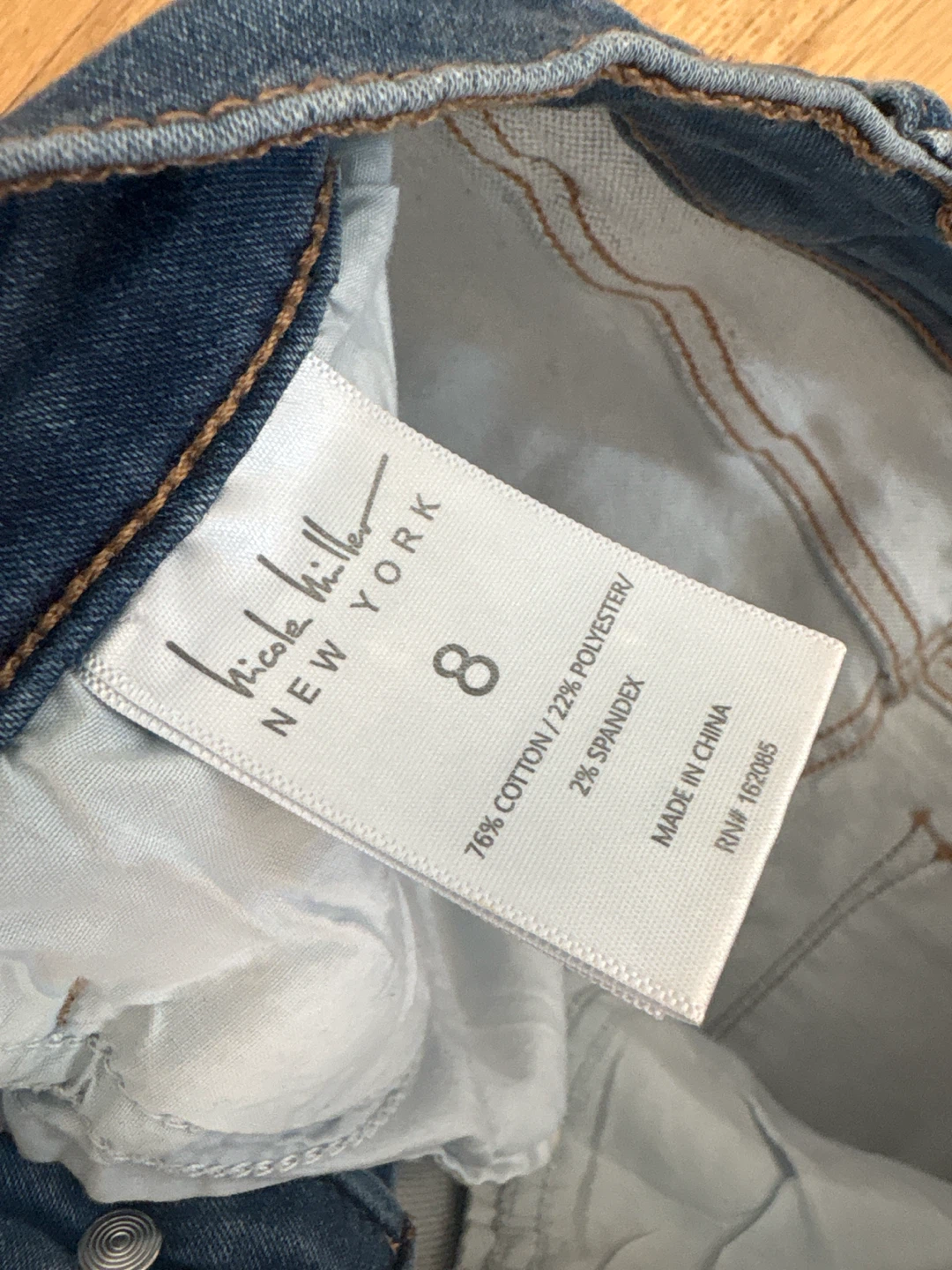 Nicole Miller Soho High Rise Ankle Skinny Jeans - Size 8 - photo 3