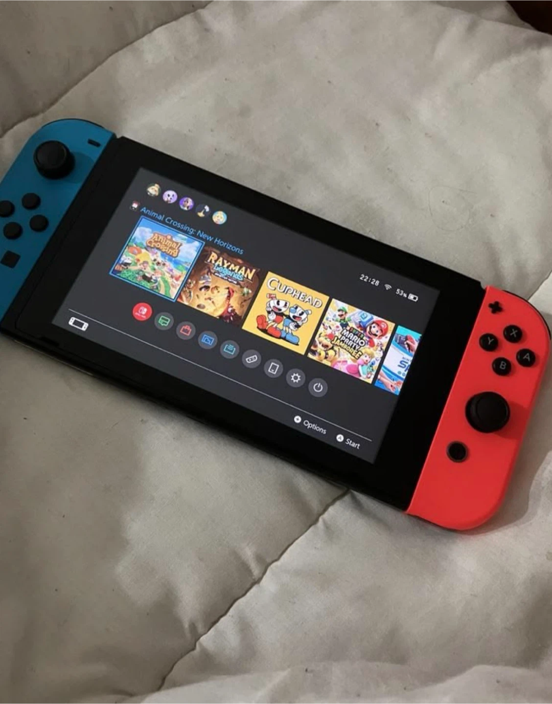 Nintendo Switch Console - Red/Blue