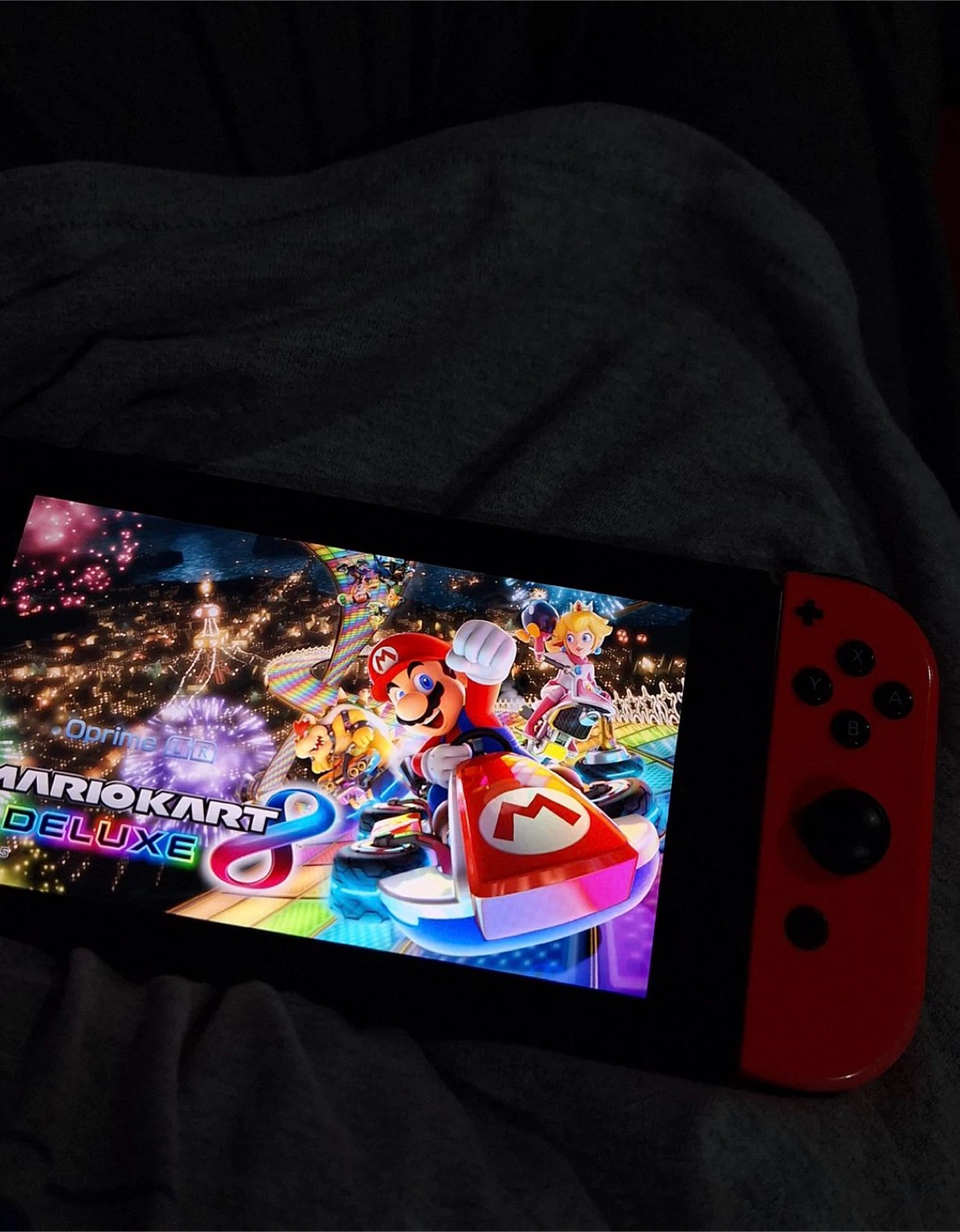 Nintendo Switch Console - Red/Blue - photo 2