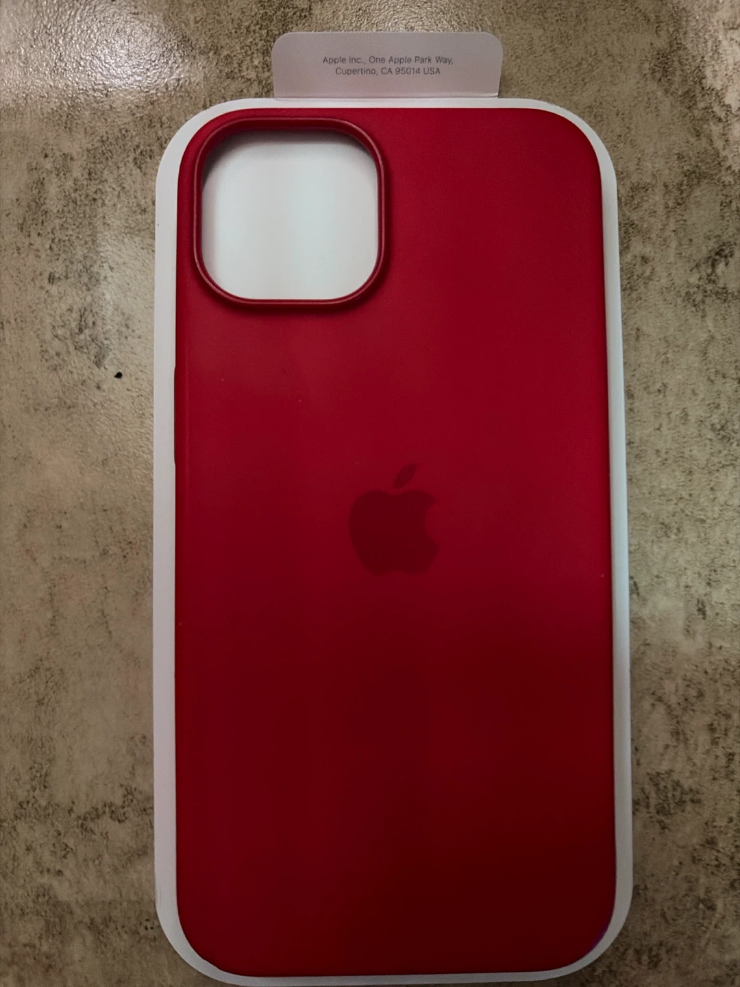 Apple iPhone 14 Silicone phone case - Red - photo 3