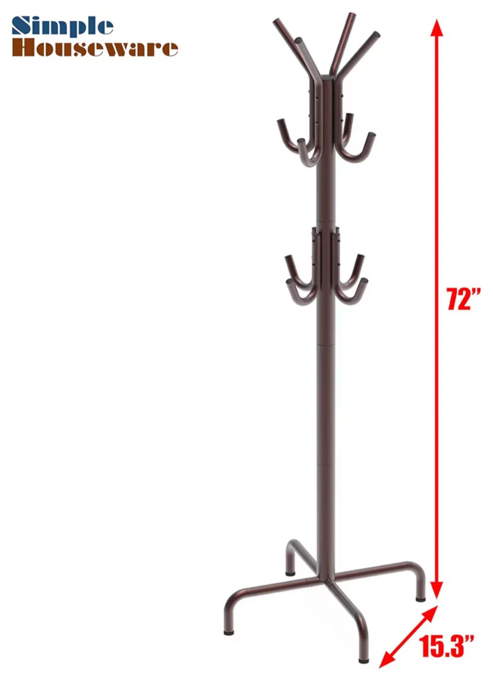 Simple Houseware Coat Rack 72" - photo 5