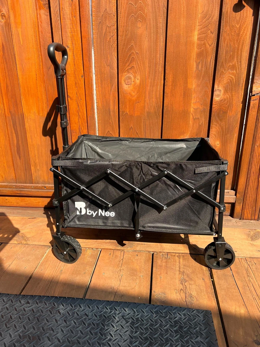 BN By Nee Black Folding Wagon