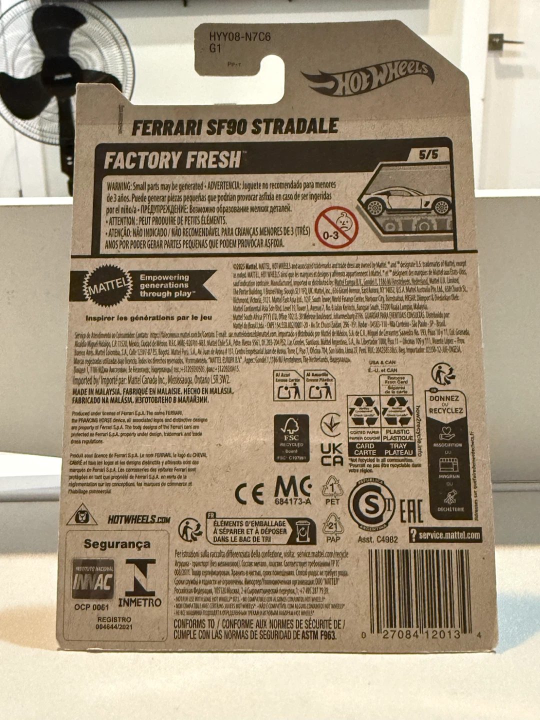 Hot Wheels Grey Ferrari SF90 Stradale - photo 2