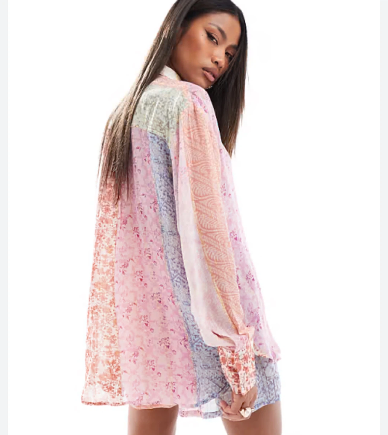Relaxed Button-Up Shirt Size 10