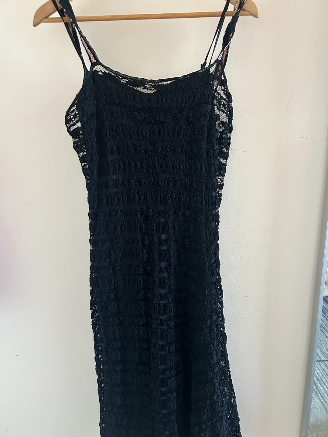 Black Lace Maxi Dress - photo 2