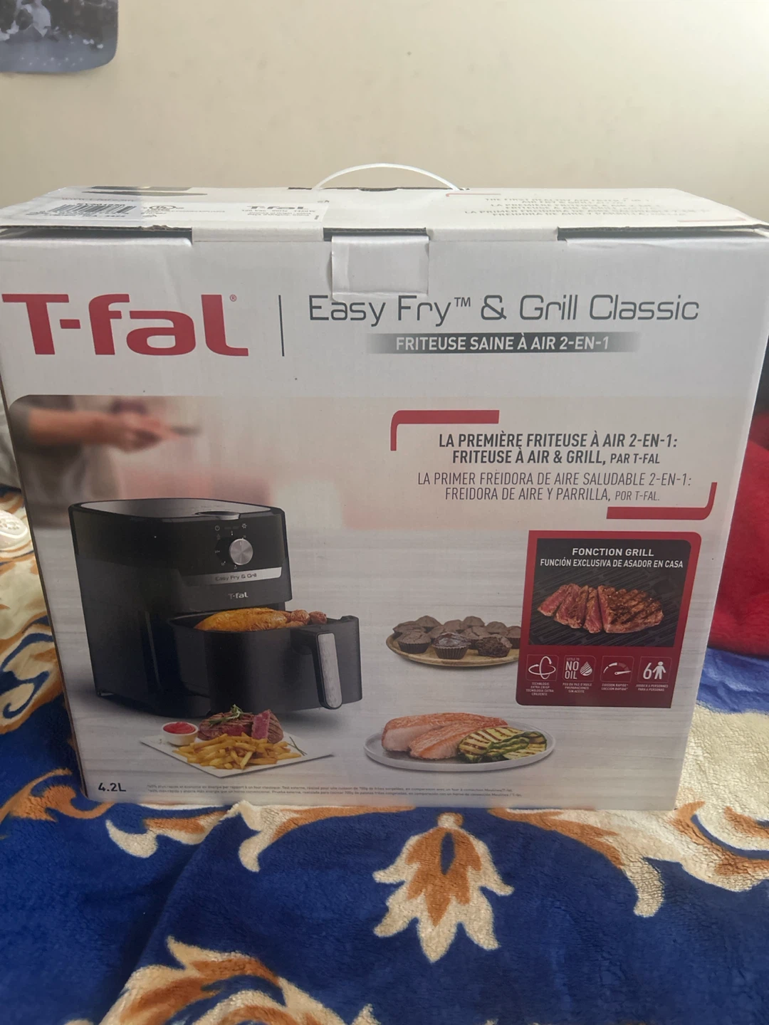 T-Fal Easy Fry & Grill Classic 2-in-1 Air Fryer