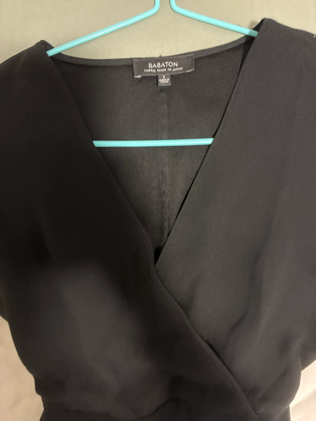 BABATON black wrap dress - photo 2