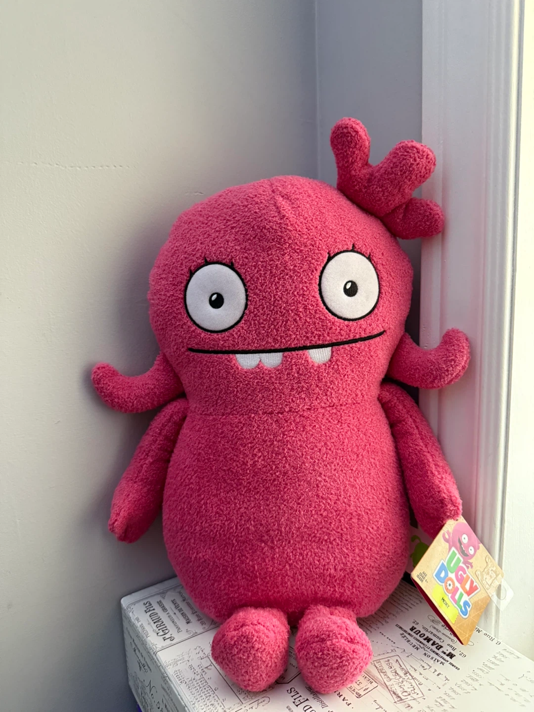 Moxy Uglydolls Pink Plush Toy