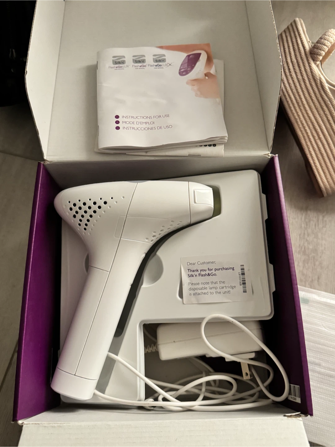 Silk'n Flash & Go Hair Removal Device - photo 2