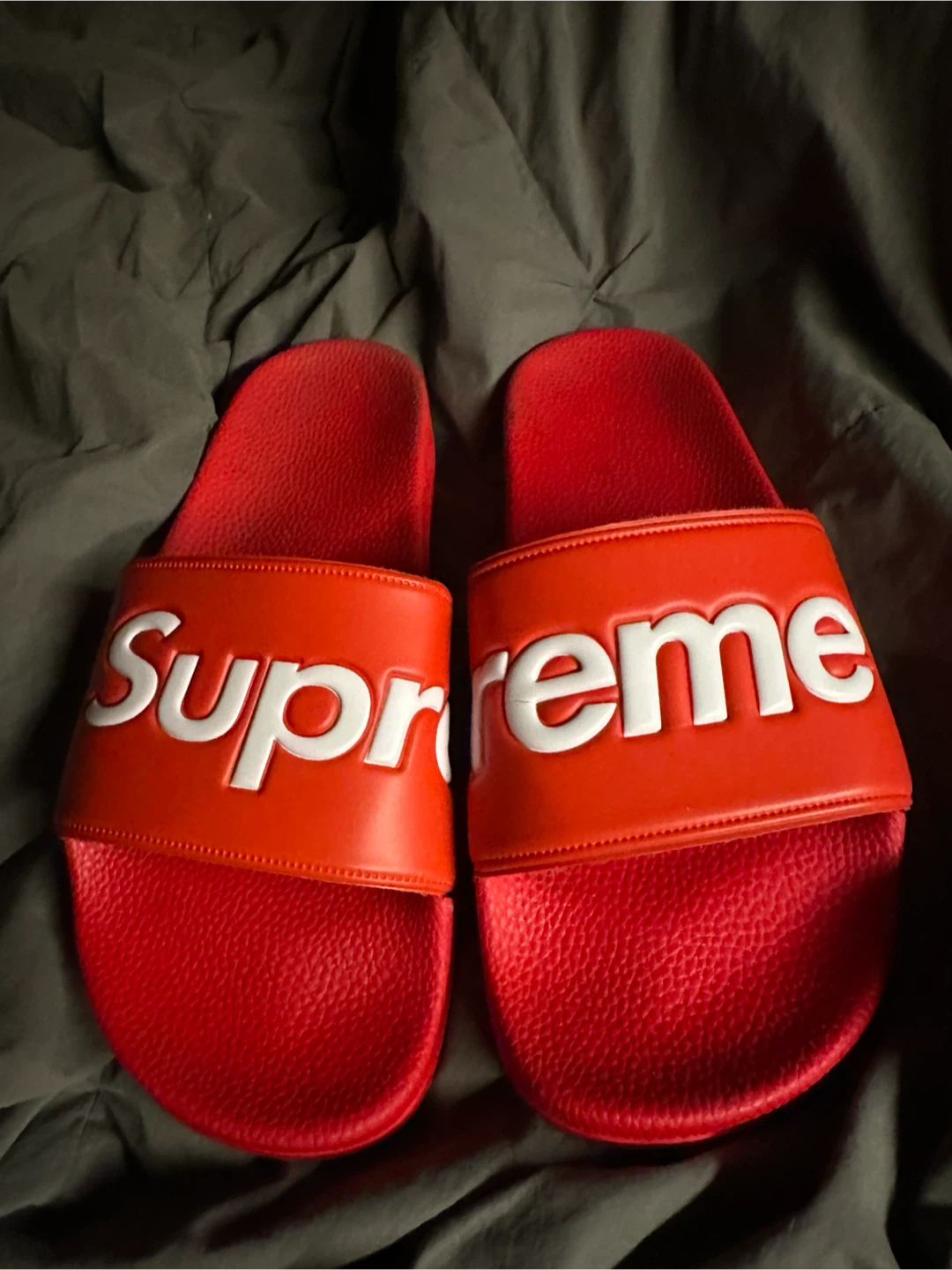 Supreme Red Slides - photo 4