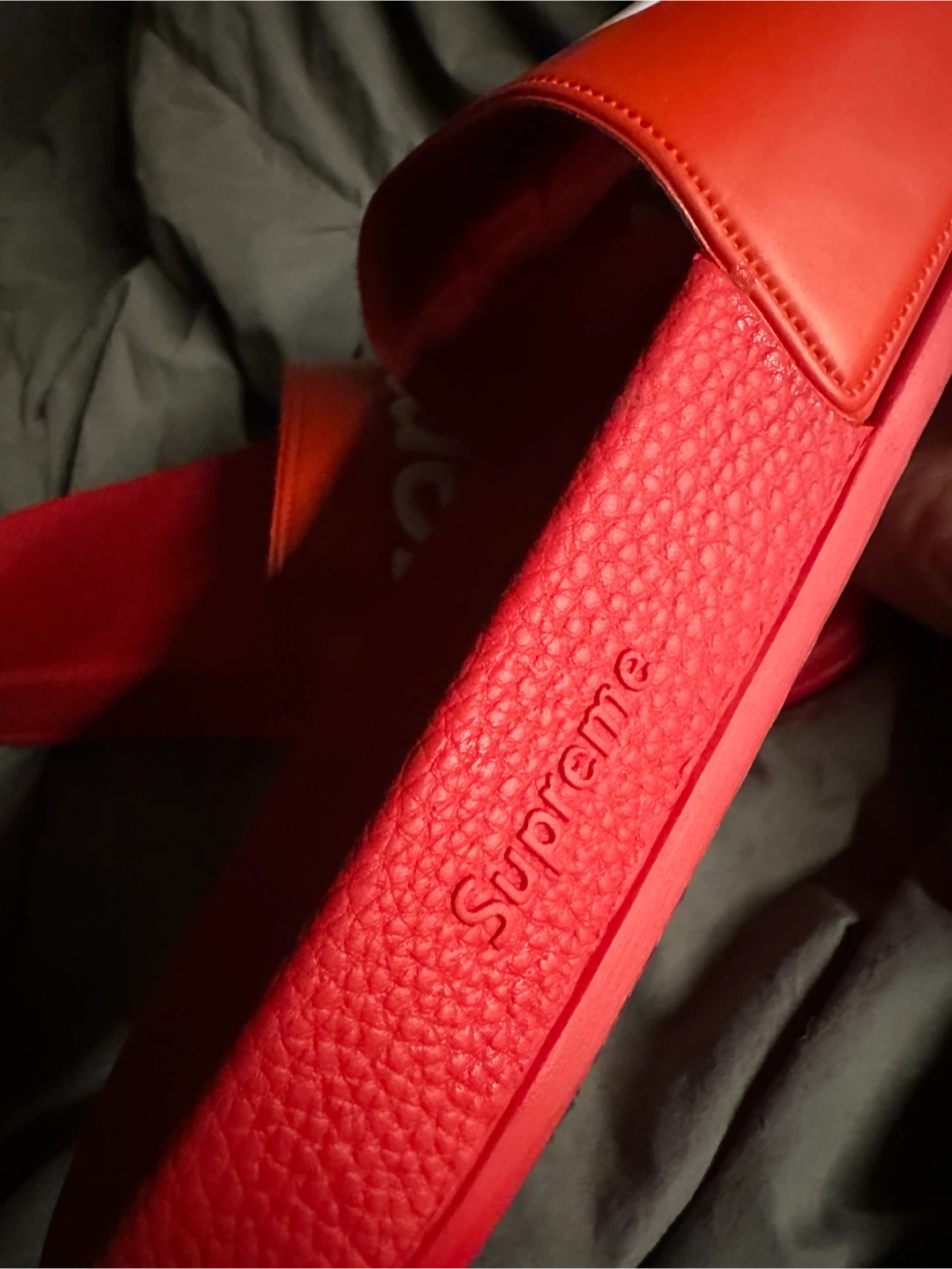 Supreme Red Slides - photo 5